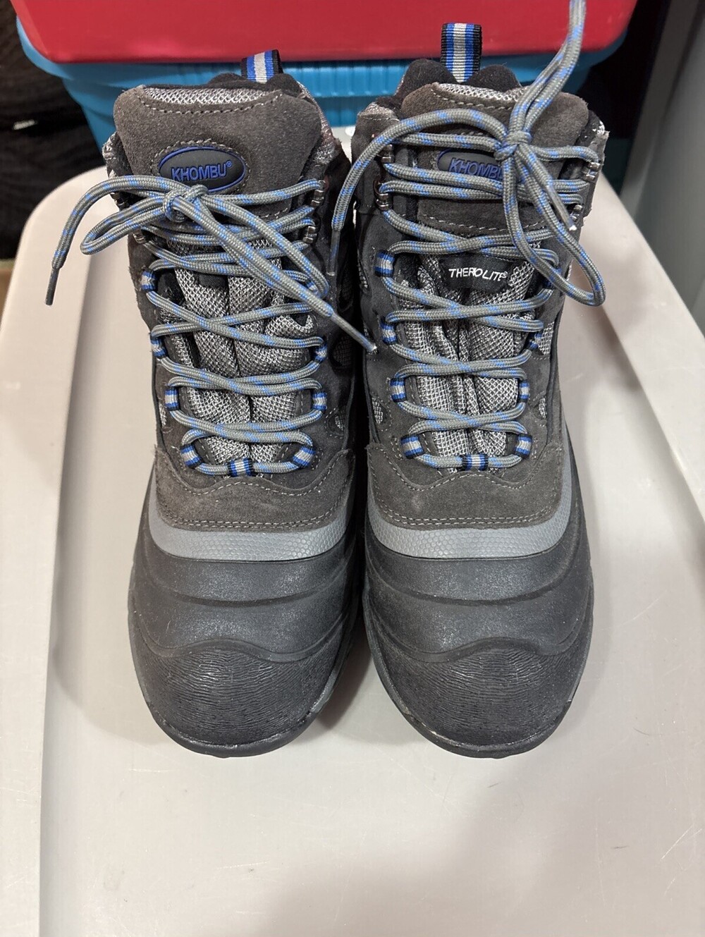 Khombu Men's Fleet Hiker Terrain Weather Rated Boots 10 US Men's